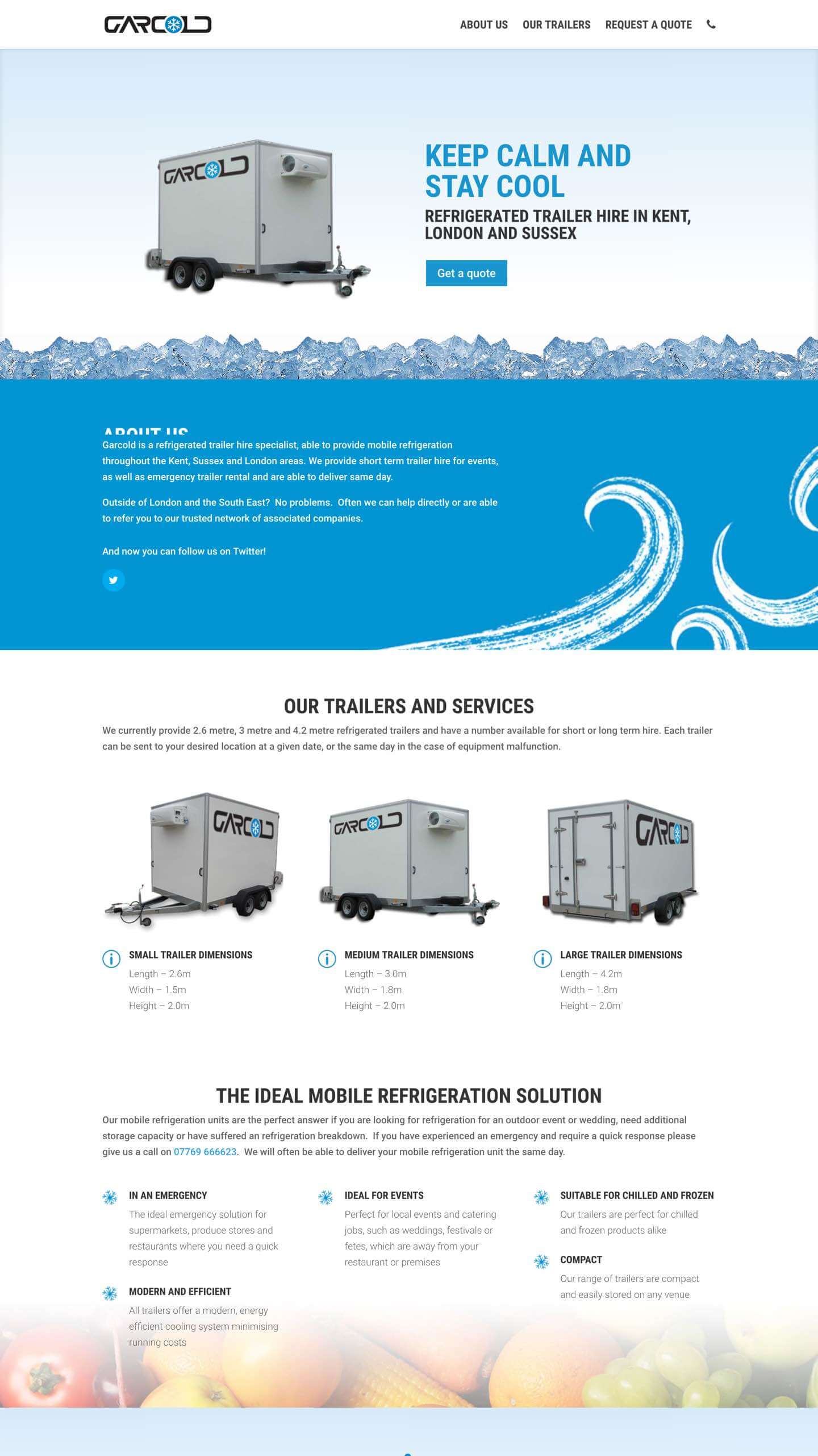 Garcold Refrigeration - built by digiphore